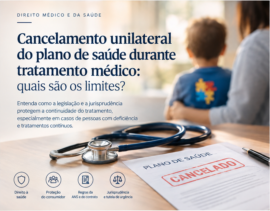 Cancelamento unilateral do plano de saúde durante tratamento médico: quais são os limites?